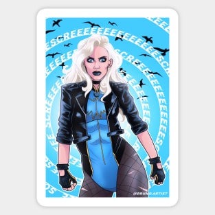Black Canary Sticker
